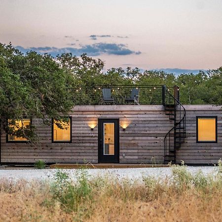 New! The Texas Longhorn-Luxury Container Home Fredericksburg Exterior photo